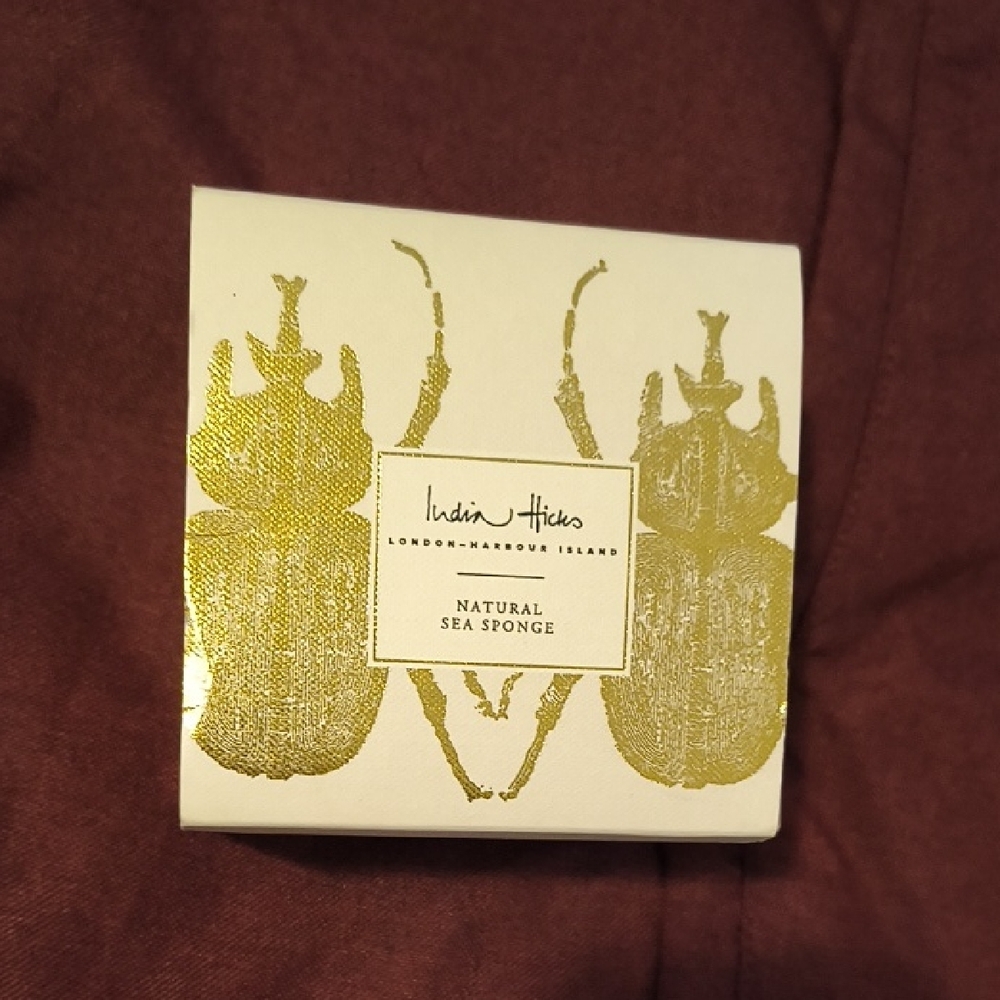 NWT India Hicks | Gold Beetle Natural Sea Sponge